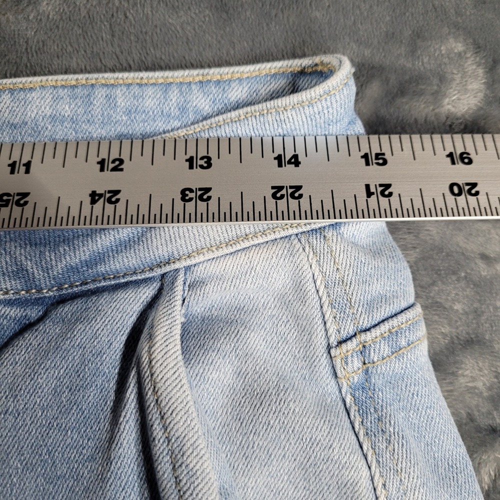 American Bazi Light Wash Denim Cargo Jogger Pants Buckle Straps Techwear Mens 29 - Picture 5 of 11